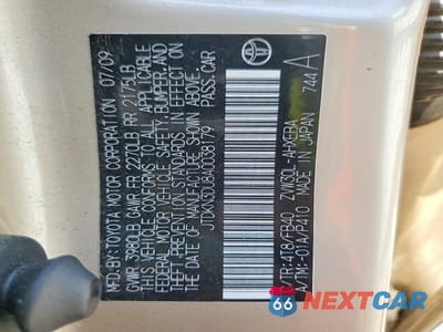 Zdjęcie 12 z 12 samochodu: 2010 TOYOTA PRIUS II VIN:JTDKN3DU8A0038179 - miniatura