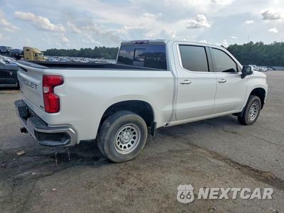 Trzecie zdjęcie samochodu z tyłu: 2022 CHEVROLET SILVERADO LTD K1500 LTZ VIN:1GCUYGEL8NZ179235 - miniatura