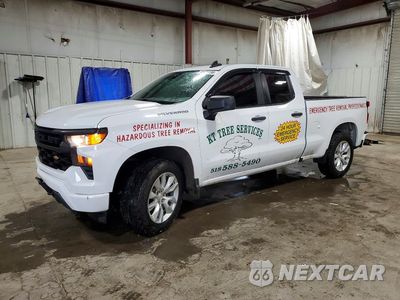 2024 CHEVROLET SILVERADO K1500 CUSTOM 1GCRDBEK0RZ124019 - główne zdjęcie licytacji z USA - miniatura