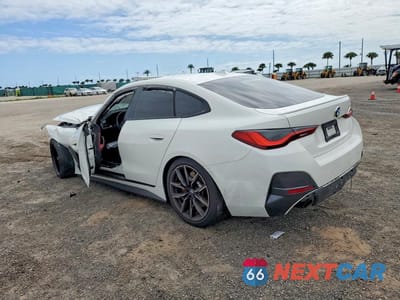 Drugie zdjęcie samochodu z przodu: 2022 BMW 430I GRAN COUPE VIN:WBA63AV03NFM02631 - miniatura