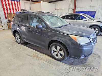 Czwarte zdjęcie samochodu z boku: 2015 SUBARU FORESTER 2.5I PREMIUM VIN:JF2SJAGC4FH501125 - miniatura