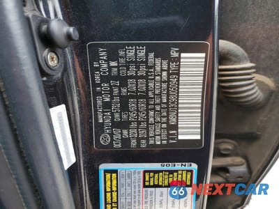 Zdjęcie 13 z 13 samochodu: 2008 HYUNDAI VERACRUZ GLS VIN:KM8NU13C98U050949 - miniatura