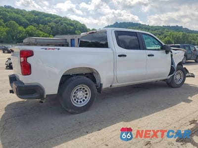 Trzecie zdjęcie samochodu z tyłu: 2025 CHEVROLET SILVERADO K1500 VIN:1GCUKAED3SZ259223 - miniatura