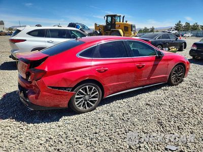 Trzecie zdjęcie samochodu z tyłu: 2020 HYUNDAI SONATA SEL PLUS VIN:5NPEJ4J2XLH010066 - miniatura