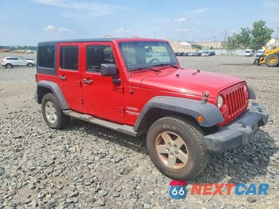 Czwarte zdjęcie samochodu z boku: 2011 JEEP WRANGLER UNLIMITED SPORT VIN:1J4BA3H1XBL612237 - miniatura
