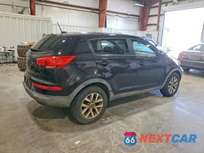 Trzecie zdjęcie samochodu z tyłu: 2014 KIA SPORTAGE LX VIN:KNDPBCAC5E7549209 - miniatura