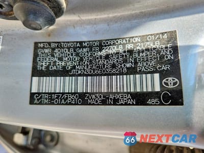 Zdjęcie 13 z 13 samochodu: 2014 TOYOTA PRIUS TWO VIN:JTDKN3DU6E0358218 - miniatura