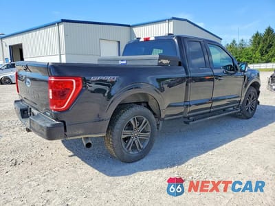 Trzecie zdjęcie samochodu z tyłu: 2021 FORD F150 SUPER CAB VIN:1FTEX1EP8MFA67526 - miniatura