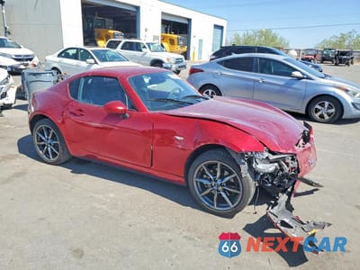 Czwarte zdjęcie samochodu z boku: 2022 MAZDA MX-5 MIATA GRAND TOURING VIN:JM1NDAM77N0500610 - miniatura