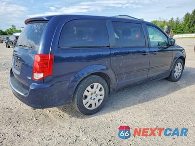 Trzecie zdjęcie samochodu z tyłu: 2015 DODGE GRAND CARAVAN SE VIN:2C4RDGBG0FR639878 - miniatura