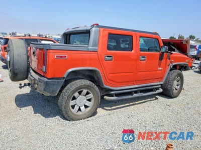Trzecie zdjęcie samochodu z tyłu: 2009 HUMMER H2 SUT LUXURY VIN:5GRGN02209H103026 - miniatura