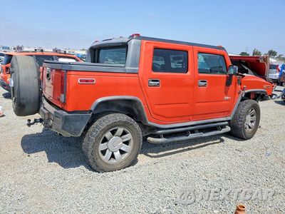 Trzecie zdjęcie samochodu z tyłu: 2009 HUMMER H2 SUT LUXURY VIN:5GRGN02209H103026 - miniatura