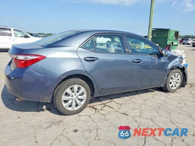Trzecie zdjęcie samochodu z tyłu: 2014 TOYOTA COROLLA LE VIN:2T1BURHE4EC072513 - miniatura