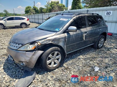 2007 NISSAN MURANO S JN8AZ08W27W616670 - główne zdjęcie licytacji z USA - miniatura