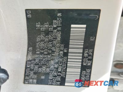 Zdjęcie 12 z 12 samochodu: 2003 TOYOTA HIGHLANDER LIMITED VIN:JTEGF21A230120656 - miniatura