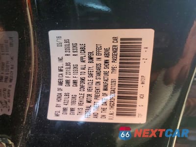 Zdjęcie 12 z 12 samochodu: 2016 HONDA ACCORD SPORT VIN:1HGCR2F53GA210261 - miniatura