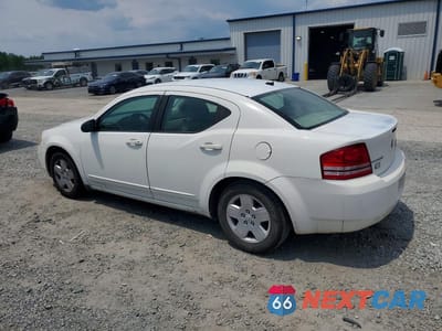 Drugie zdjęcie samochodu z przodu: 2008 DODGE AVENGER SE VIN:1B3LC46K68N189631 - miniatura