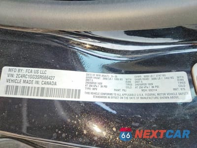 Zdjęcie 13 z 13 samochodu: 2025 CHRYSLER PACIFICA LIMITED VIN:2C4RC1GG3SR566427 - miniatura