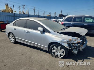 Czwarte zdjęcie samochodu z boku: 2009 HONDA CIVIC LX VIN:2HGFA16519H361151 - miniatura