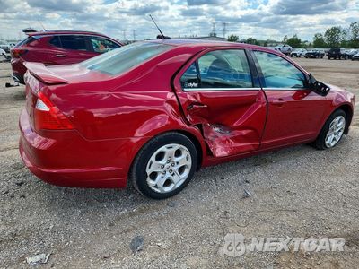Trzecie zdjęcie samochodu z tyłu: 2011 FORD FUSION SE VIN:3FAHP0HA0BR231632 - miniatura