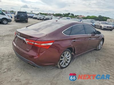 Trzecie zdjęcie samochodu z tyłu: 2013 TOYOTA AVALON XLE TOURING VIN:4T1BK1EB6DU022291 - miniatura