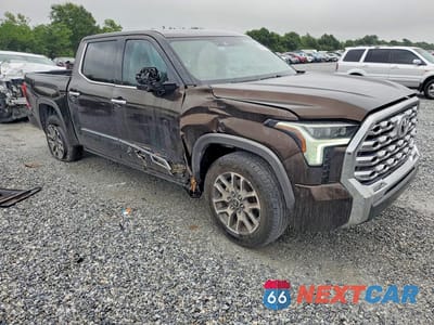 Czwarte zdjęcie samochodu z boku: 2022 TOYOTA TUNDRA 1794 EDITION VIN:5TFMA5AB5NX001218 - miniatura