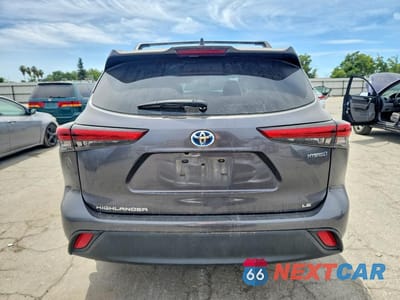 Zdjęcie 6 z 12 samochodu: 2022 TOYOTA HIGHLANDER HYBRID LE VIN:5TDBBRCH7NS550339 - miniatura