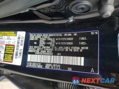 Zdjęcie 12 z 12 samochodu: 2017 TOYOTA SEQUOIA LIMITED VIN:5TDKY5G15HS066856 - miniatura