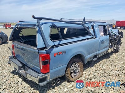 Trzecie zdjęcie samochodu z tyłu: 2023 FORD F250 SUPER DUTY VIN:1FT8W2BM4PED58843 - miniatura