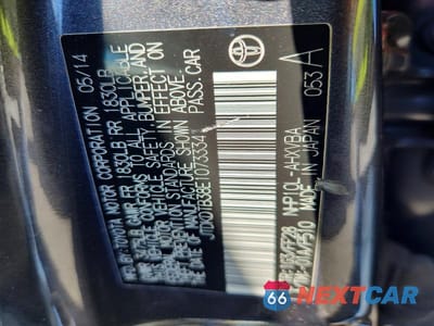 Zdjęcie 12 z 12 samochodu: 2014 TOYOTA PRIUS C TWO VIN:JTDKDTB38E1073334 - miniatura