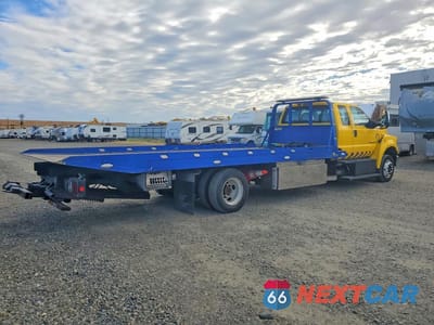 Trzecie zdjęcie samochodu z tyłu: 2021 FORD F650 SUPER DUTY VIN:1FDWX6DE8MDF04546 - miniatura