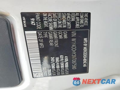 Zdjęcie 13 z 13 samochodu: 2022 MERCEDES-BENZ SPRINTER 2500 VIN:W1Y4DDHY3NT087580 - miniatura