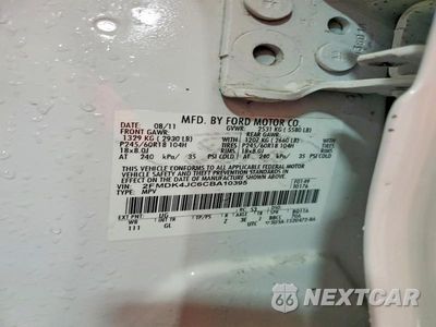 Zdjęcie 13 z 13 samochodu: 2012 FORD EDGE SEL VIN:2FMDK4JC6CBA10395 - miniatura