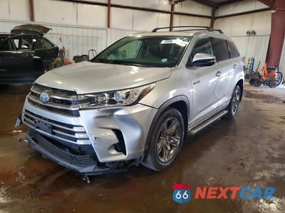 2018 TOYOTA HIGHLANDER HYBRID LIMITED PLATINUM 5TDDGRFH6JS040287 - główne zdjęcie licytacji z USA - miniatura