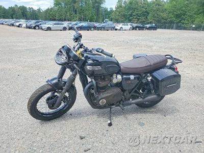 Trzecie zdjęcie samochodu z tyłu: 2023 TRIUMPH MOTORCYCLE BONNEVILLE T120 VIN:SMTD40HL6PTBL7719 - miniatura