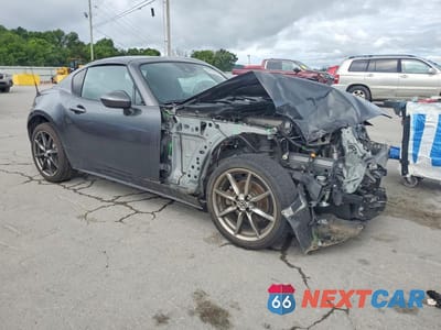 Czwarte zdjęcie samochodu z boku: 2019 MAZDA MX-5 MIATA GRAND TOURING VIN:JM1NDAM70K0308733 - miniatura