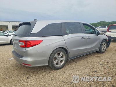 Trzecie zdjęcie samochodu z tyłu: 2020 HONDA ODYSSEY EX VIN:5FNRL6H59LB072578 - miniatura