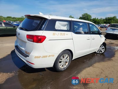 Trzecie zdjęcie samochodu z tyłu: 2016 KIA SEDONA L VIN:KNDMA5C13G6149722 - miniatura