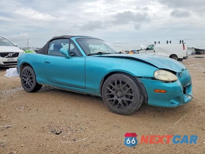 Czwarte zdjęcie samochodu z boku: 2003 MAZDA MX-5 MIATA BASE VIN:JM1NB353830302550 - miniatura