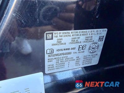 Zdjęcie 10 z 10 samochodu: 2015 GMC SIERRA K1500 DENALI VIN:3GTU2WEJXFG435869 - miniatura