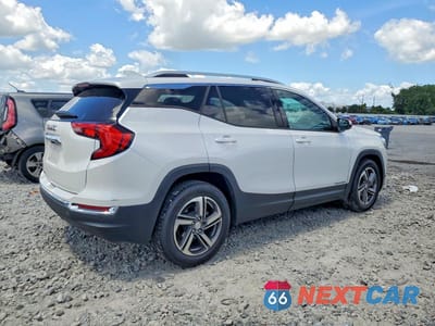 Trzecie zdjęcie samochodu z tyłu: 2021 GMC TERRAIN SLT VIN:3GKALPEV0ML403255 - miniatura