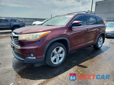 2015 TOYOTA HIGHLANDER LIMITED 5TDDKRFH3FS134407 - główne zdjęcie licytacji z USA - miniatura