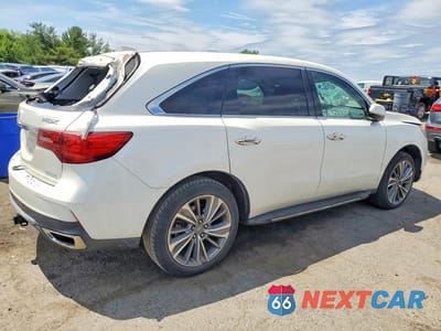 Trzecie zdjęcie samochodu z tyłu: 2017 ACURA MDX TECHNOLOGY VIN:5FRYD4H56HB025592 - miniatura