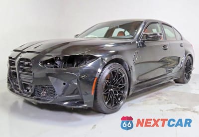 Drugie zdjęcie samochodu z przodu: 2021 BMW M3 COMPETITION VIN:WBS33AY01MFK86175 - miniatura