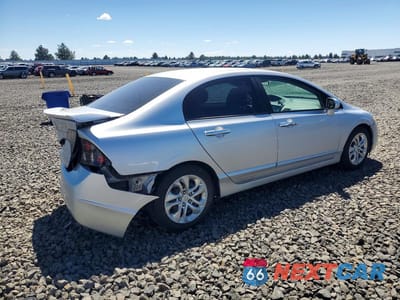 Trzecie zdjęcie samochodu z tyłu: 2006 HONDA CIVIC LX VIN:1HGFA165X6L003397 - miniatura