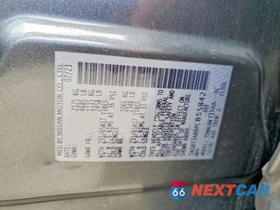 Zdjęcie 12 z 12 samochodu: 2023 NISSAN ROGUE S VIN:5N1BT3AB6PC855842 - miniatura
