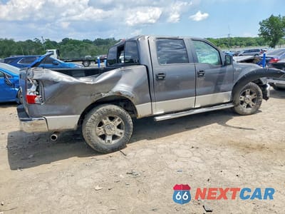 Trzecie zdjęcie samochodu z tyłu: 2008 FORD F150 SUPERCREW VIN:1FTPW14508FA76397 - miniatura