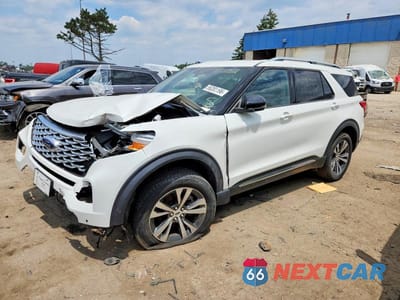 Drugie zdjęcie samochodu z przodu: 2020 FORD EXPLORER PLATINUM VIN:1FM5K8HC5LGA24685 - miniatura