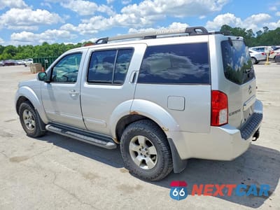 Drugie zdjęcie samochodu z przodu: 2005 NISSAN PATHFINDER XE VIN:5N1AR18W95C750636 - miniatura