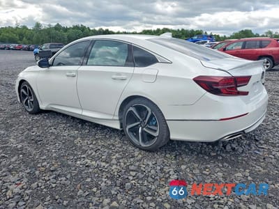 Drugie zdjęcie samochodu z przodu: 2018 HONDA ACCORD SPORT VIN:1HGCV1F35JA085470 - miniatura